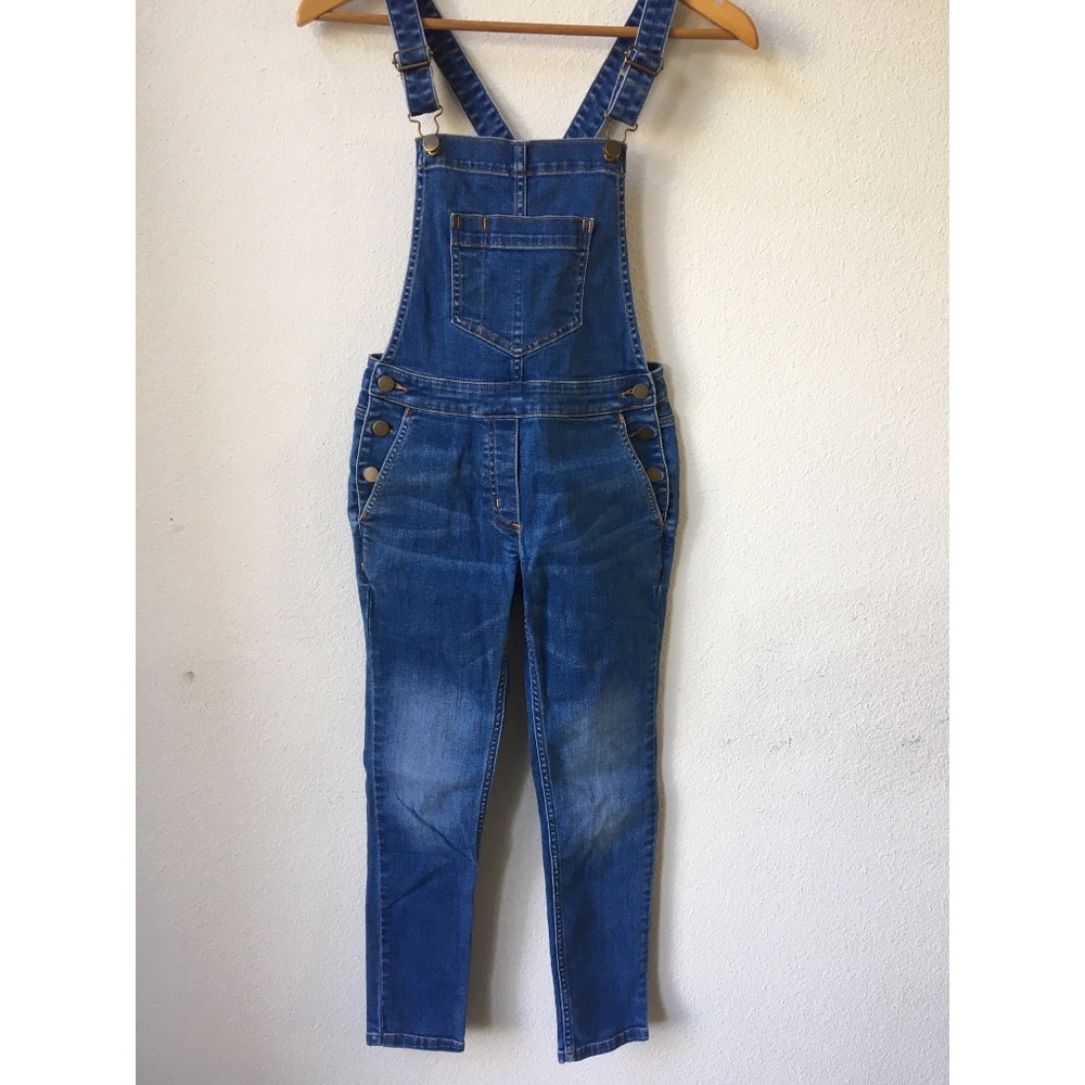 J.Crew Crewcuts Girls Denim Overalls Size 10